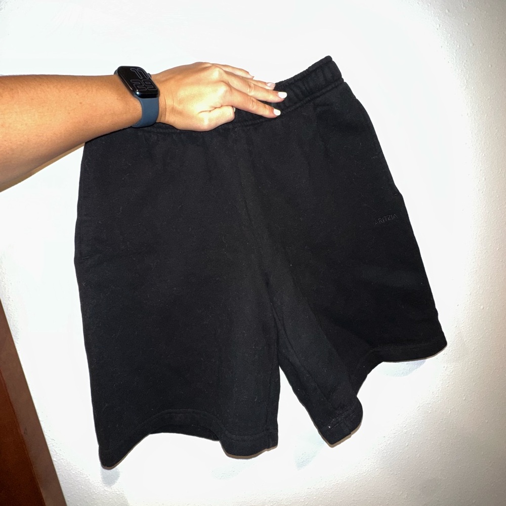 Aritzia Black Athletic Shorts